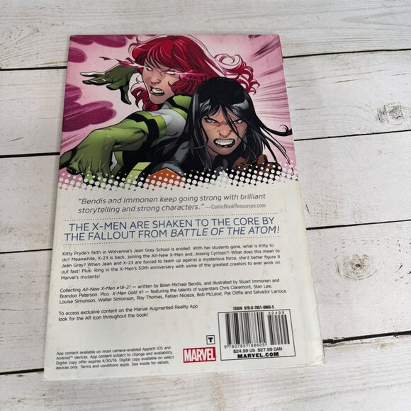 All-New X-Men All-Different Marvel Graphic Novel By Bendis & Immonen Hardcover - Picture 2 of 8